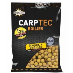 Appâts Et Fabrication - DYNAMITE BAITS Bouillettes Carptec Scopex Vanille 900g