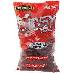 Appâts Et Fabrication - FUN FISHING Bouillettes funfishing extasy spicy devil 4kg 20mm