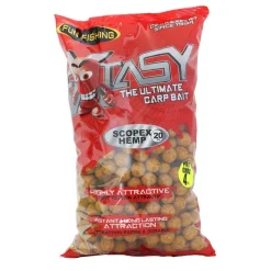 Appâts Et Fabrication - FUN FISHING Bouillettes funfishing extasy Scopex Hemp 4kg 20mm