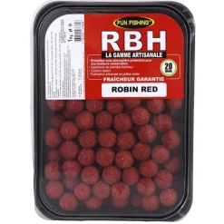 Offre À Volume Carpe|Appâts Et Fabrication - FUN FISHING Bouillettes RBH Boilies Robin Red 800g