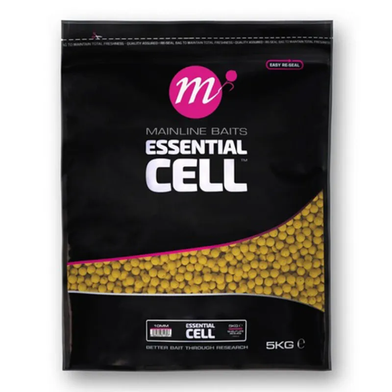 Appâts Et Fabrication - MAINLINE Bouillettes Essential Cell Shelf Life 5Kg