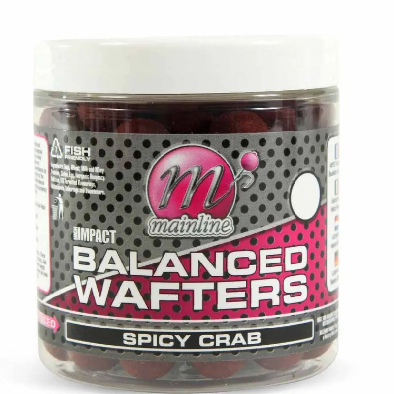 Appâts Et Fabrication - MAINLINE Bouillettes équilibrées carpe high impact balanced wafters spicy crab