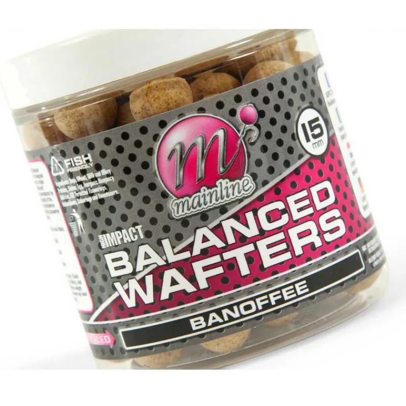 Appâts Et Fabrication - MAINLINE Bouillettes équilibrées carpe high impact balanced wafters banoffee