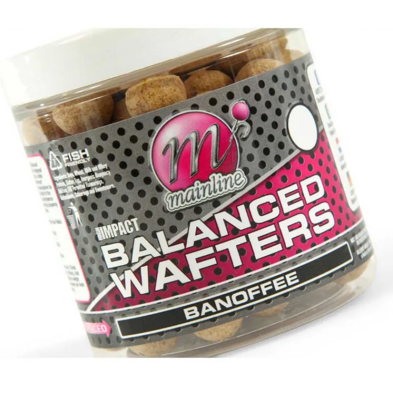 Appâts Et Fabrication - MAINLINE Bouillettes équilibrées carpe high impact balanced wafters banoffee