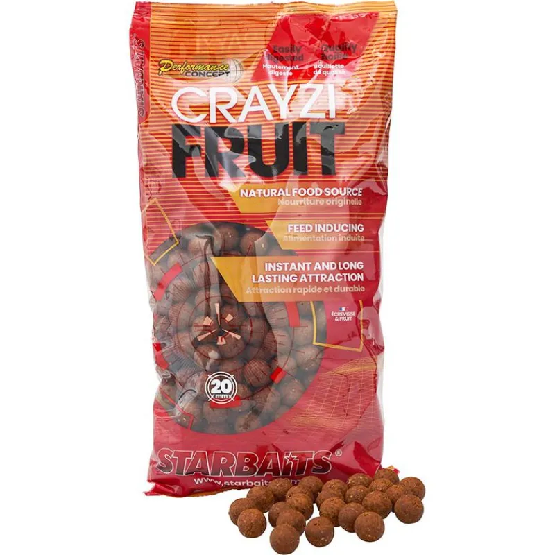 Appâts Et Fabrication - STARBAITS Bouillettes PC Crayzi Fruit 20 mm