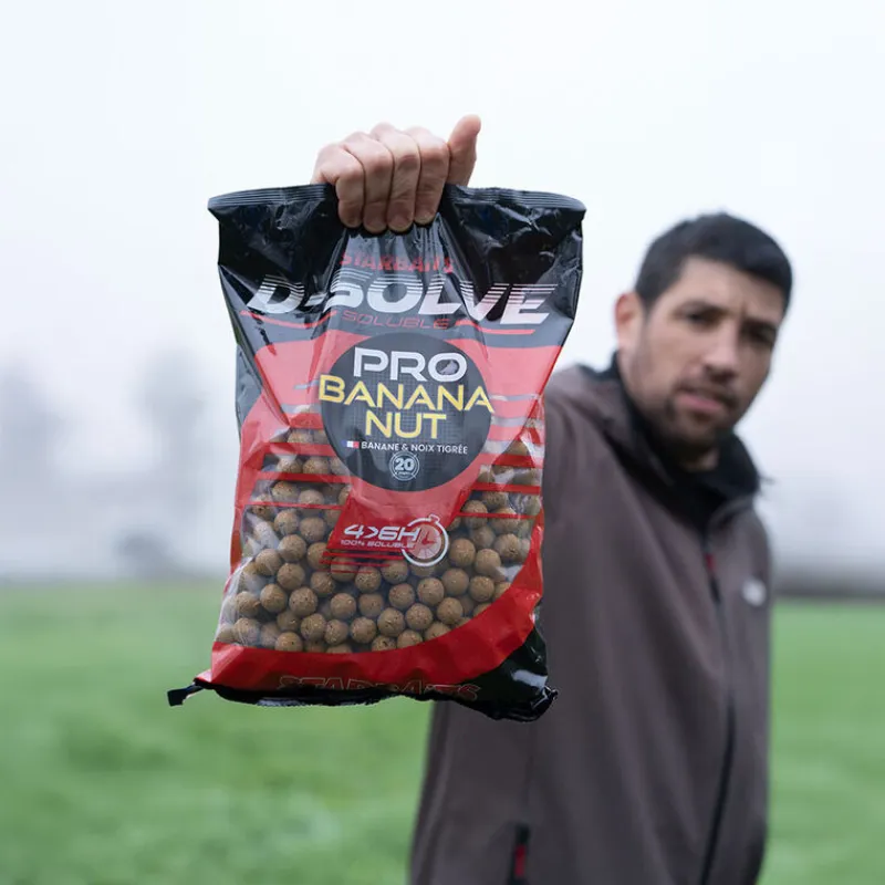 Appâts Et Fabrication - STARBAITS Bouillettes Pro Banana Nut D-solve 20 mm 2.5 kg