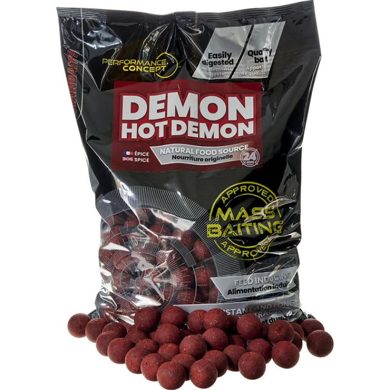 Appâts Et Fabrication - STARBAITS Bouillette PC Hot Demon Mass Baiting 3kg