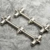 Supports Cannes - OMC Buzz Bar 2 Rod Stainless Slim 13cm et 15cm