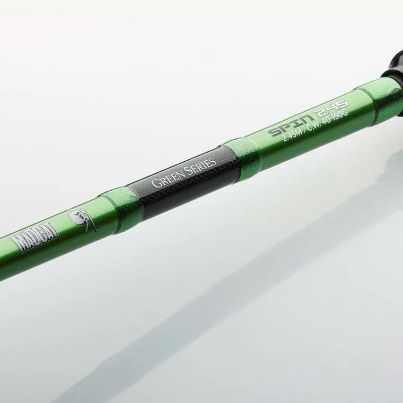 Cannes - MADCAT Canne leurre silure GREEN SPIN 2.75M 40-150G