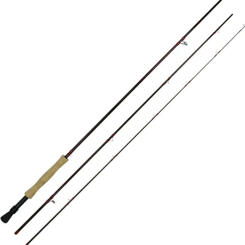 Cannes - SILVER STONE Canne mouche silverstone redwave 10' soie 7-8 (3 brins)