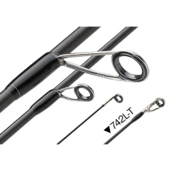 Cannes - GRAPHITE LEADER Canne Spinning 742L-T Corto Ux 2.24m, 0.8-10g