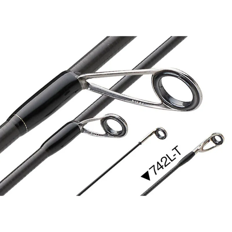 Cannes - GRAPHITE LEADER Canne Spinning 742L-T Corto Ux 2.24m, 0.8-10g