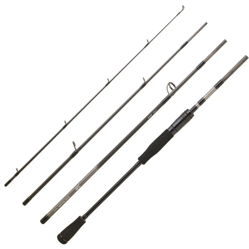 Cannes - DAIWA Canne Spinning Travel Exceler Mobile 634LXFSEF 4 brins, 1.91m, 3-10g