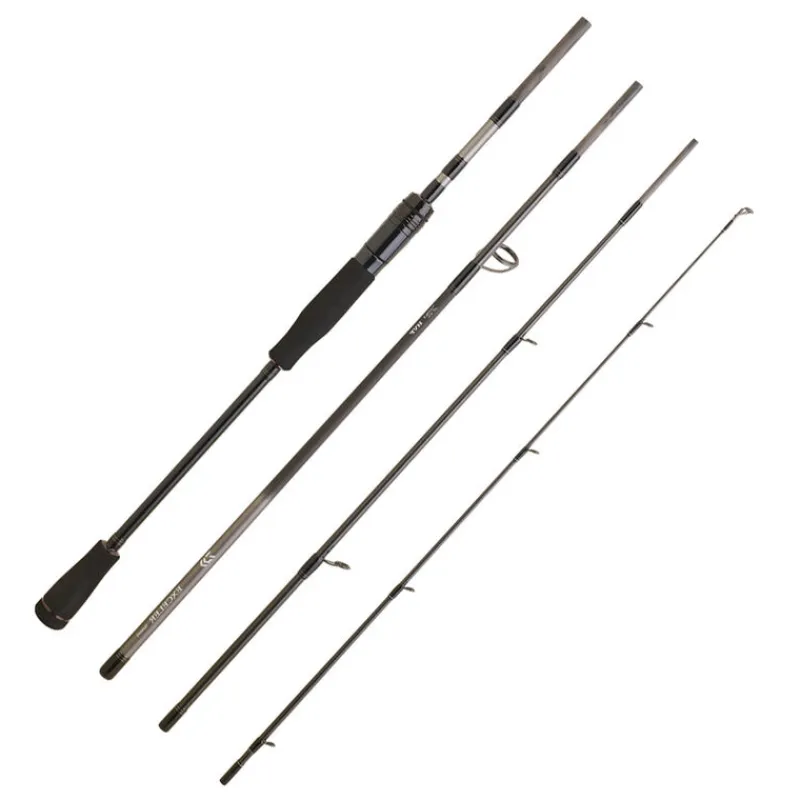 Cannes - DAIWA Canne Spinning Travel Exceler Mobile 804HFS 4 brins, 2.44m, 14-42g