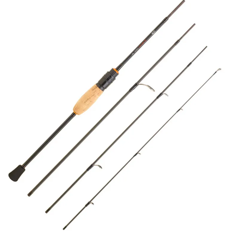 Cannes|Cannes - DAIWA Canne Spinning Travel Presso Iprimi 604L 4 brins, 1.83m, 2-10g