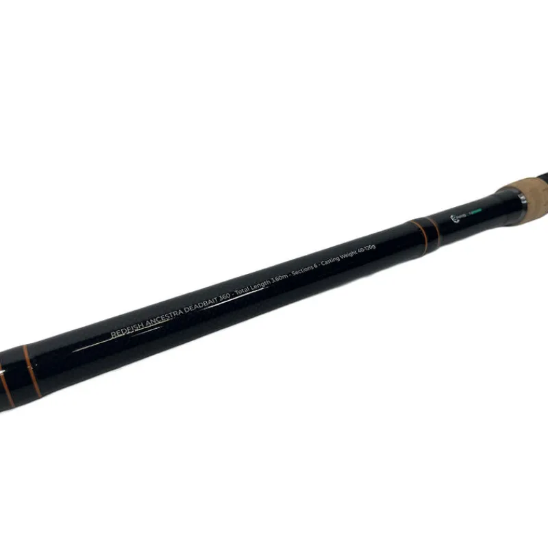 Carnassier Au Posé|Cannes - REDFISH Canne Télescopique Vif Ancestra Deadbait 3.60m, 40-120g