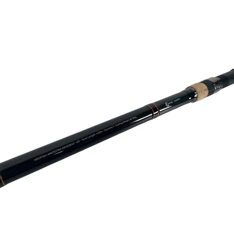 Carnassier Au Posé|Cannes - REDFISH Canne Télescopique Vif Ancestra Deadbait 4.20m, 60-180g