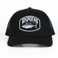 Casquettes, Bonnets Et Chapeaux - GRUNDENS Casquette Bluefin Trucker Solid Black