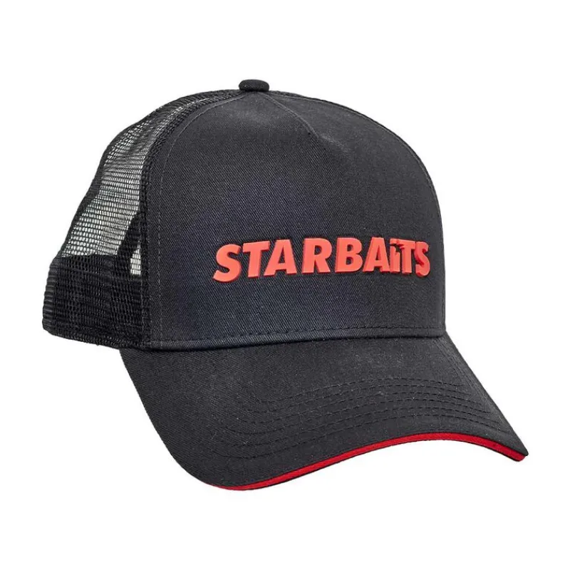 Casquettes, Bonnets Et Chapeaux|Vêtements - STARBAITS Casquette STB Black & Red
