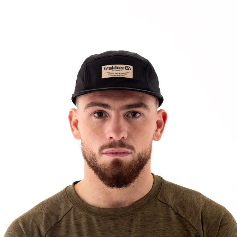 Casquettes, Bonnets Et Chapeaux|Vêtements - TRAKKER Casquette CR 5 Panel Black Cap