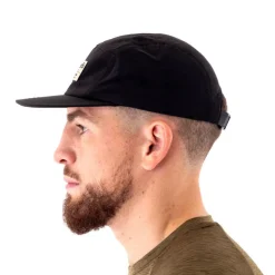 Casquettes, Bonnets Et Chapeaux|Vêtements - TRAKKER Casquette CR 5 Panel Black Cap