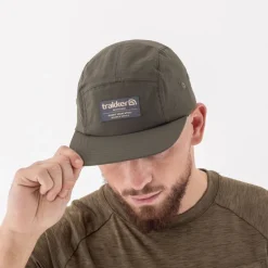 Casquettes, Bonnets Et Chapeaux|Vêtements - TRAKKER Casquette CR 5 Panel Green Cap