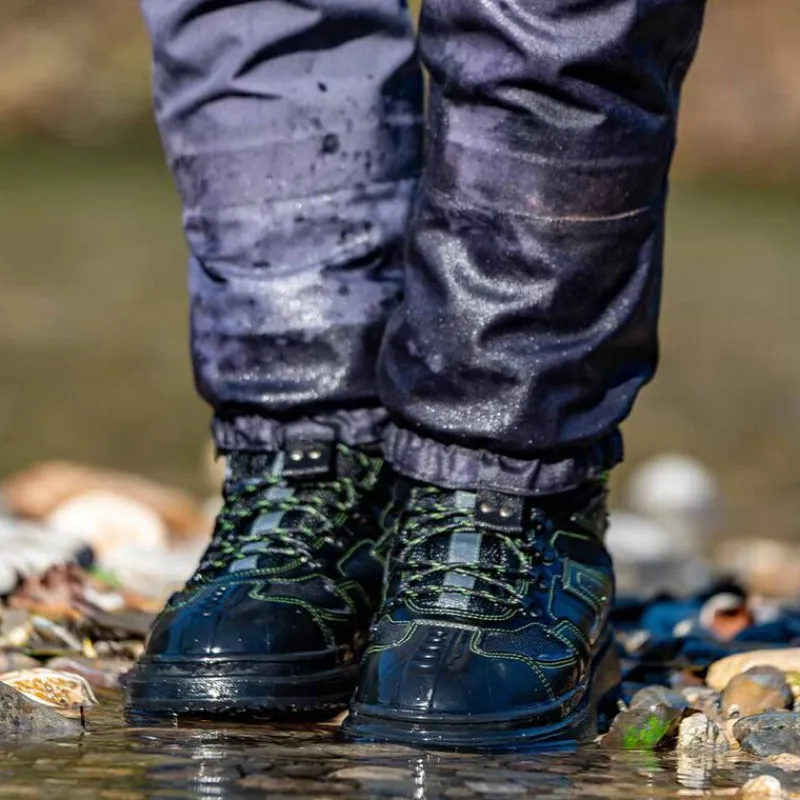 Waders|Wading - SILVER STONE Chaussures de Wading Silverstone Hardwater Rubber Semelles Caoutchouc