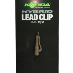 Acc.Montages/Hameçons - KORDA Clip plomb carpe hybrid lead clip (x5)