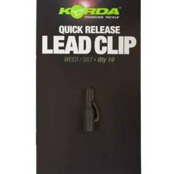 Acc.Montages/Hameçons - KORDA Clip plomb carpe quick release lead clips - 10 stuck