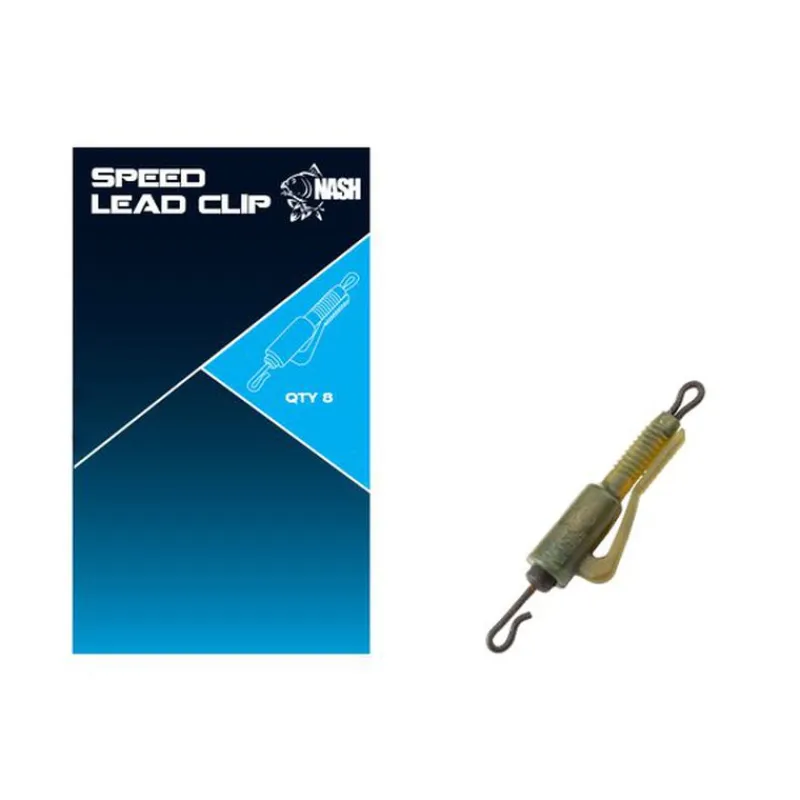 Acc.Montages/Hameçons - NASH Clip Plombs Speed Lead Clip