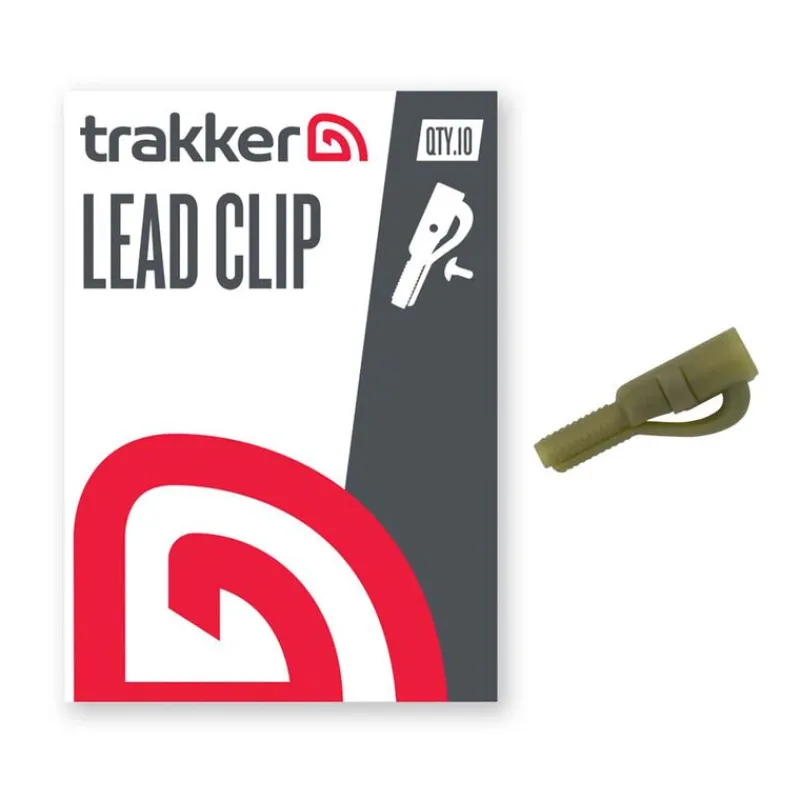 Acc.Montages/Hameçons - TRAKKER Clip plomb Lead Clip