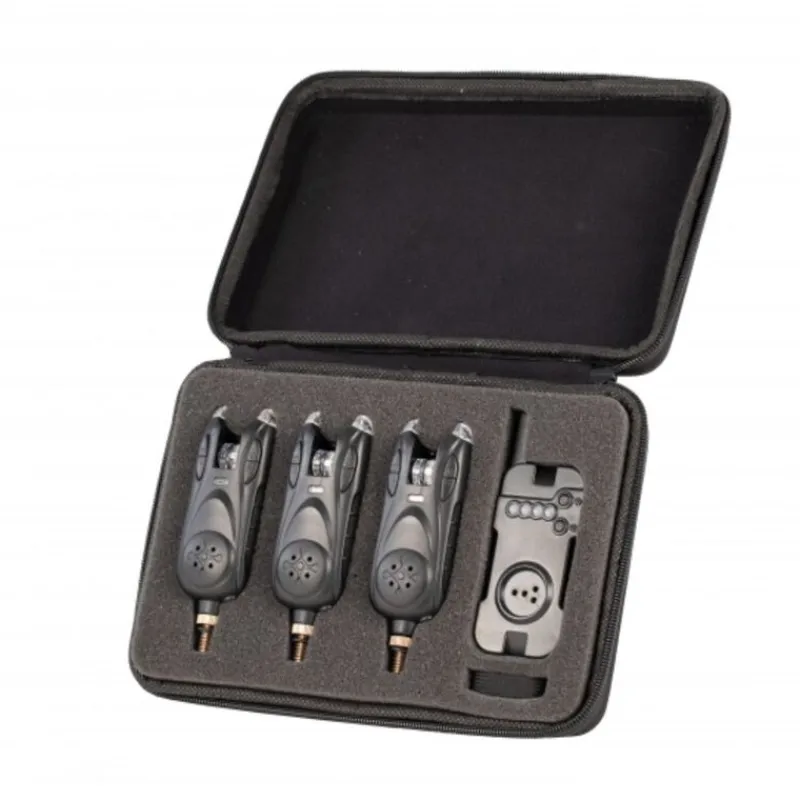Détection - STARBAITS Coffret 3 détecteurs carpe emet/rec + centrale