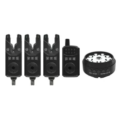 Détection - SONIK Coffret 3 détecteurs + 1 centrale + 1 lampe bivvy SKS2