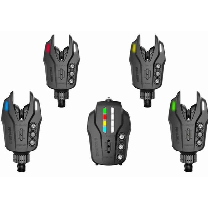 Détection - PROLOGIC Coffret 3 Détecteurs + Centrale Element Com-Pact Alarm Set 4+1