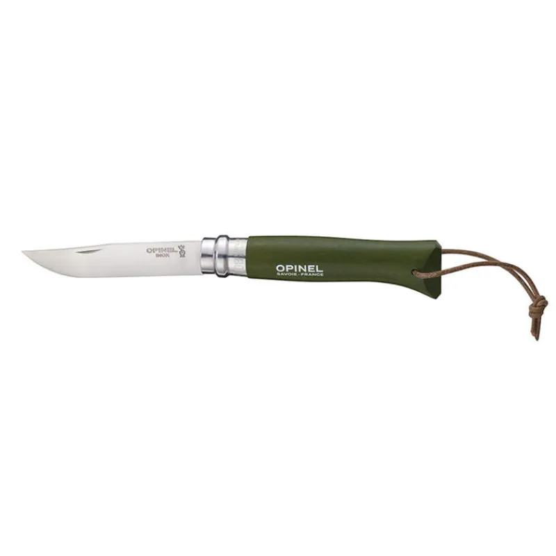 Goodies Et Idées Cadeaux|Outillages Et Accessoires - OPINEL Couteau N°08 Baroudeur Kaki