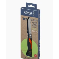 Outillages Et Accessoires|Goodies Et Idées Cadeaux - OPINEL Couteau N°07 Outdoor Junior Kaki Orange