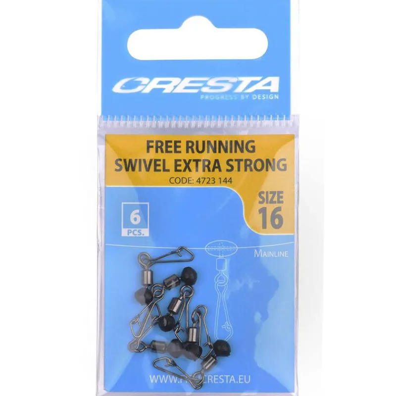 Acc. De Montage Feeder - CRESTA Free Running Swivel EXTRA Strong (x6)