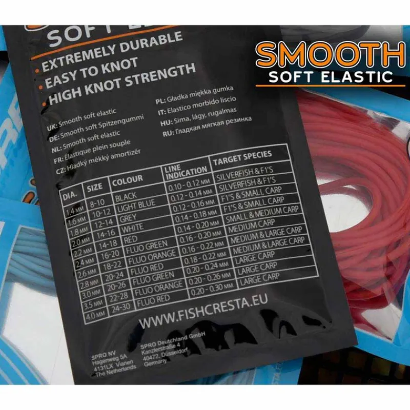 Montages Elastiques - CRESTA Smooth Soft Elastic 5m