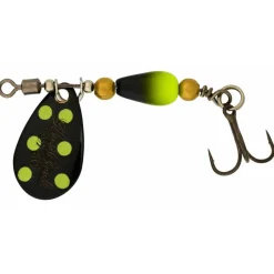 Leurres À Truite|Leurres - DAIWA Cuillère Tournante SilverCreek Spinner Black/Yellow Dots