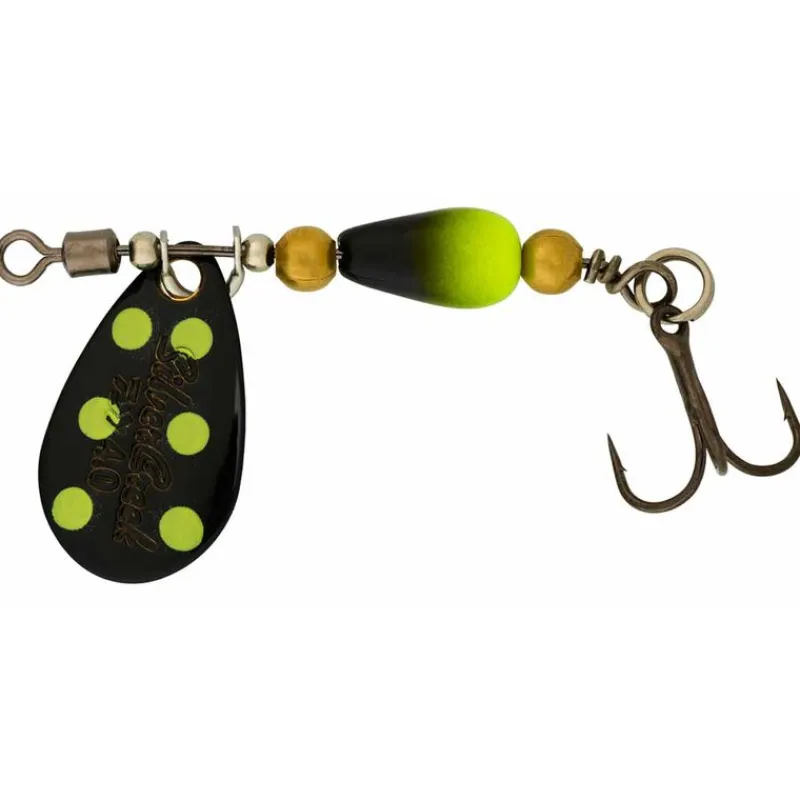 Leurres À Truite|Leurres - DAIWA Cuillère Tournante SilverCreek Spinner Black/Yellow Dots