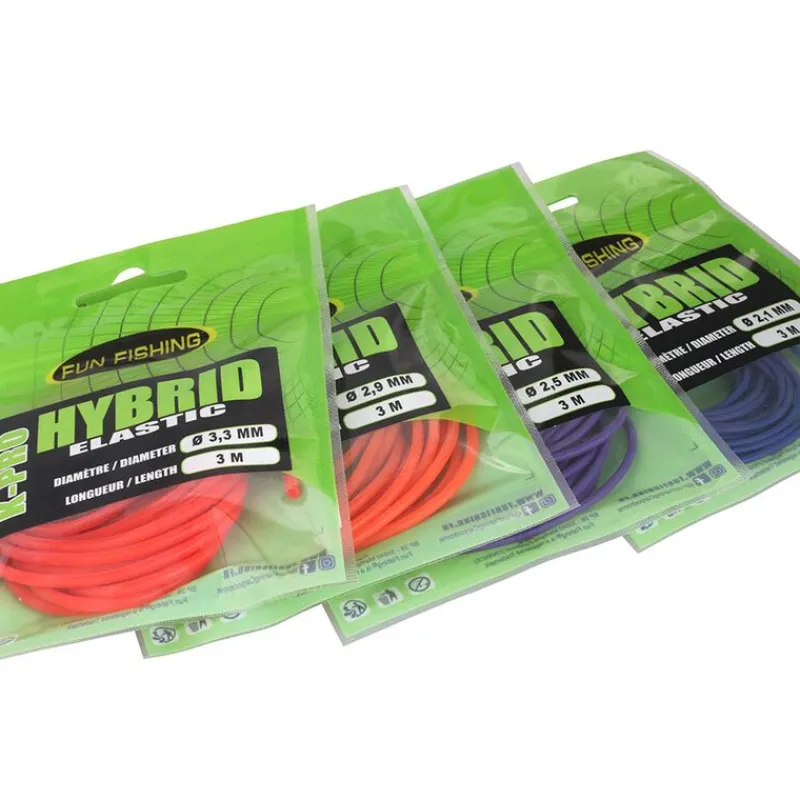 Montages Elastiques - FUN FISHING Elastiques pleins K-Pro Hybrid Elastic