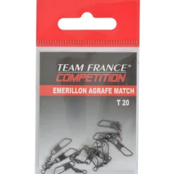 Acc. De Montage Feeder - TEAM FRANCE Emerillon à agrafe coup match t20 (x10)