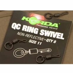Acc.Montages/Hameçons - KORDA Emerillon carpe kwick change ring swivel (x)