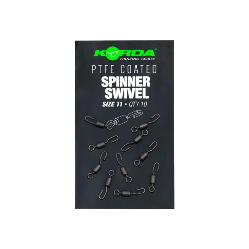 Acc.Montages/Hameçons - KORDA Emerillon carpe PTFE Spinner Swivel XX