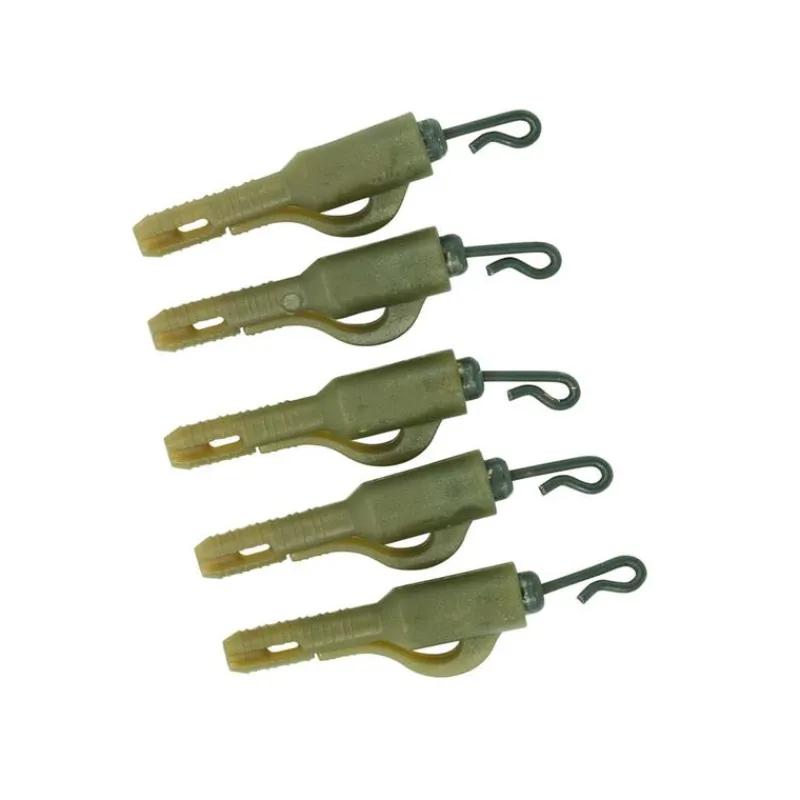 Acc.Montages/Hameçons - TRAKKER Emerillon clip plomb Fused Lead clip (Quick Change)