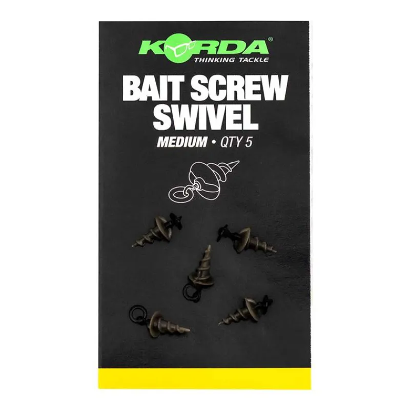 Acc.Montages/Hameçons - KORDA Eerillons icro ring swivel bait screw (x5)