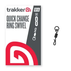 Acc.Montages/Hameçons - TRAKKER Emerillon QC Change Ring Swivel