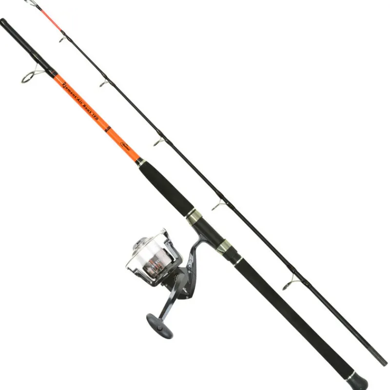 Packs Et Ensembles|Découverte Pêche En Mer - REDFISH Ensemble bateau element'air boat 190 1.90m 50-150g