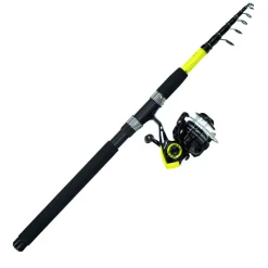 Découverte Pêche Du Carnassier|Packs Et Ensembles - BZONE Ensemble Canne Striker Telespin 180L 3-10g + Moulinet Striker Spin 1000 + Nylon