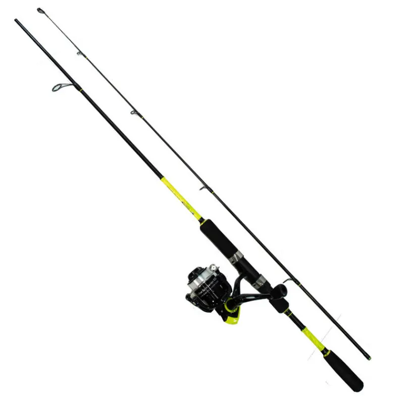 Packs & Ensembles|Découverte Pêche Du Carnassier - BZONE Ensemble Canne Striker Spinning 180L 3-10g + Moulinet Striker Spin 1000 + Nylon